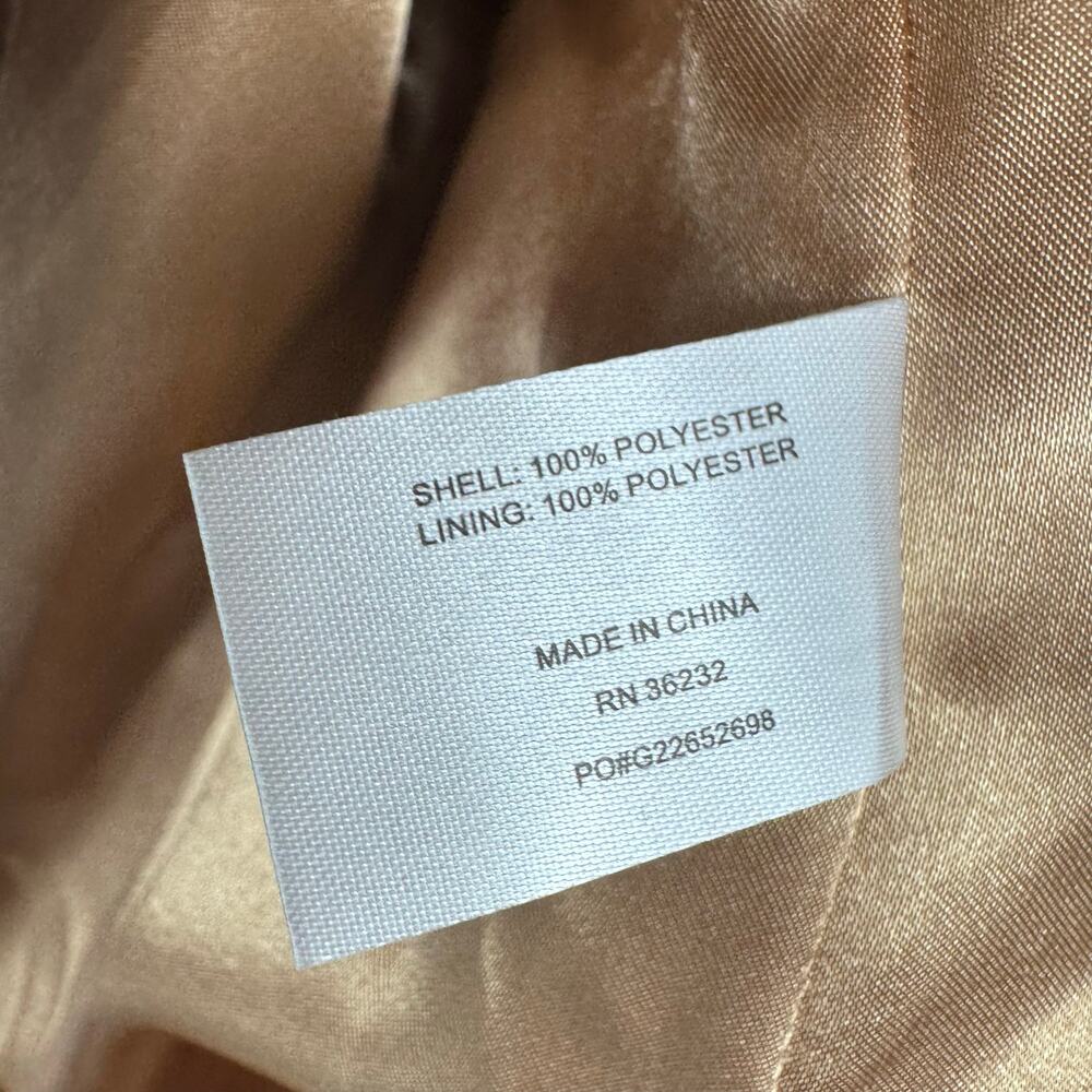 Gallery New York Oversized Hooded Faux-Fur Coat Soft Camel Brown Size 1X NWT - Picture 6 of 10
